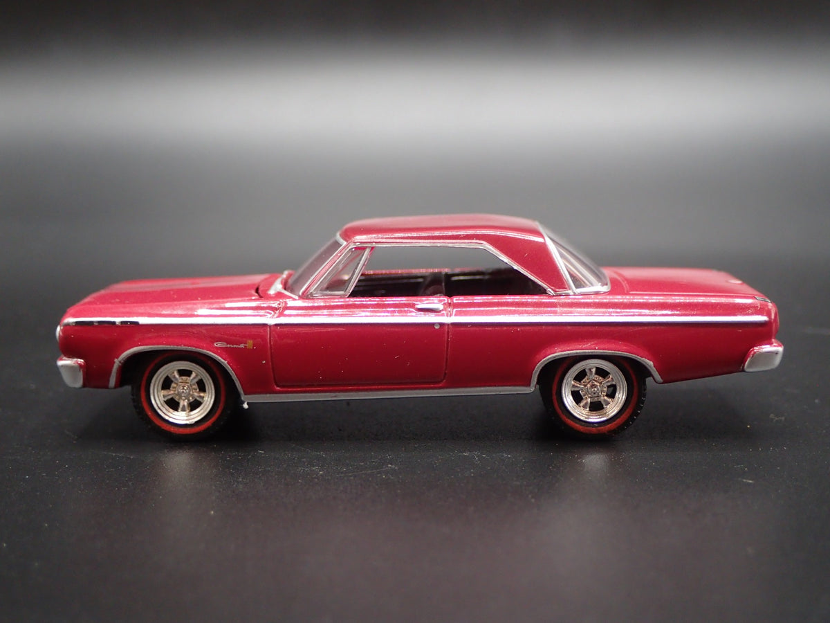 1965 65 DODGE CORONET 500 RARE 1/64 SCALE COLLECTIBLE DIORAMA DIECAST MODEL CAR-Burning Rubber Toy Company
