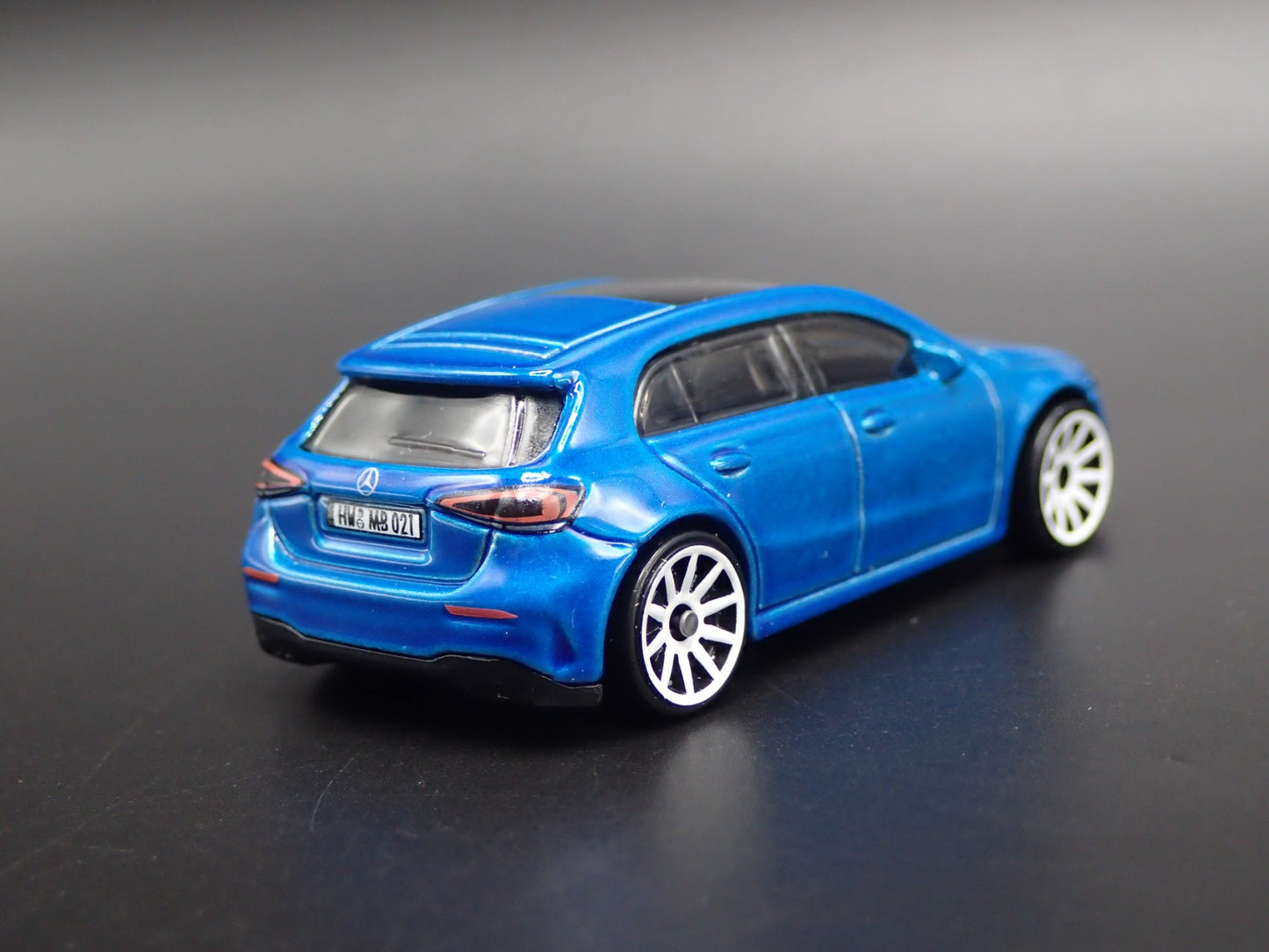 2018-2025 MERCEDES BENZ A CLASS BLUE 1:64 SCALE COLLECTIBLE DIECAST MODEL CAR