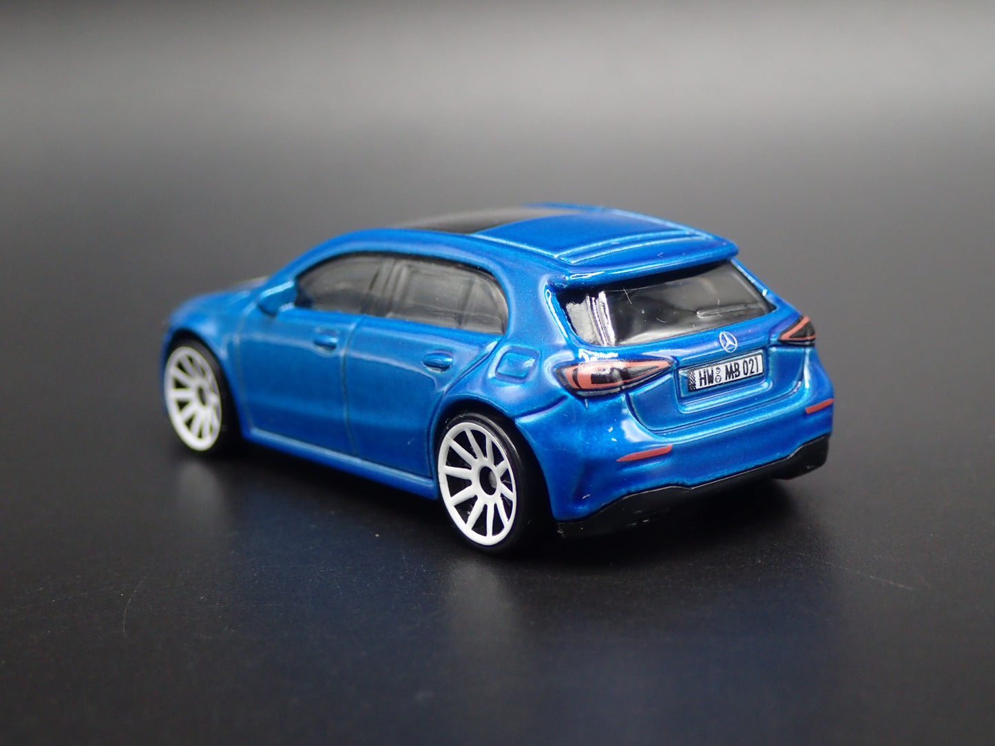 2018-2025 MERCEDES BENZ A CLASS BLUE 1:64 SCALE COLLECTIBLE DIECAST MODEL CAR