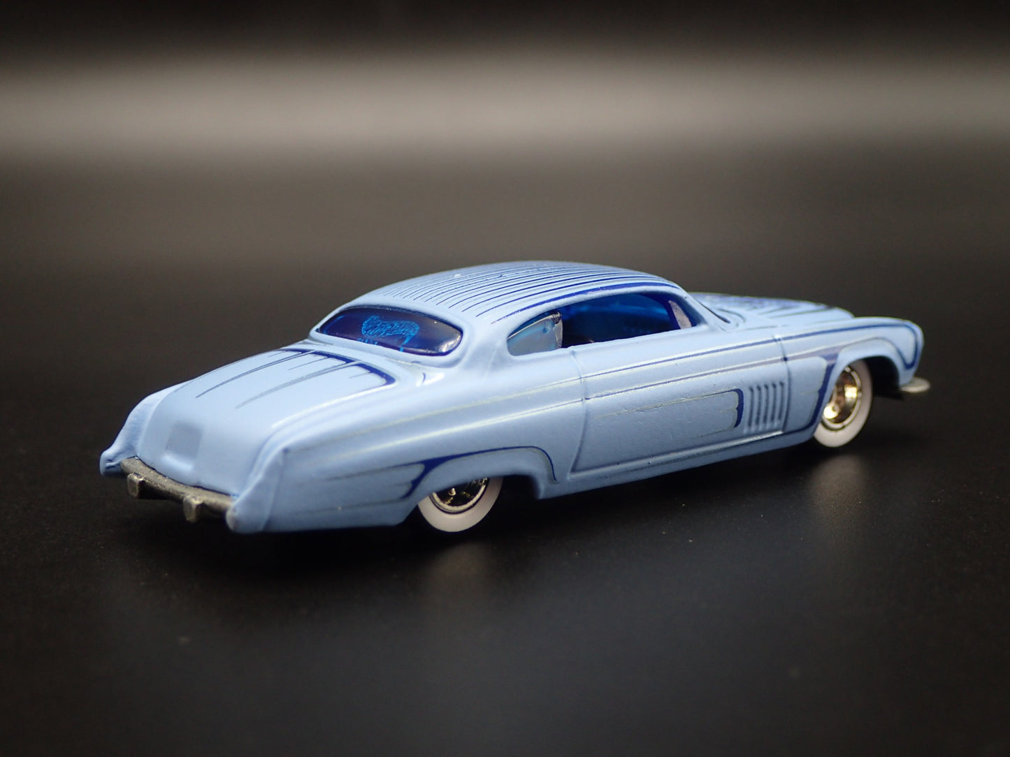 1961-1970 JAGUAR MARK X CUSTOM 2 TWO DOOR BLUE 1:64 SCALE DIECAST MODEL CAR