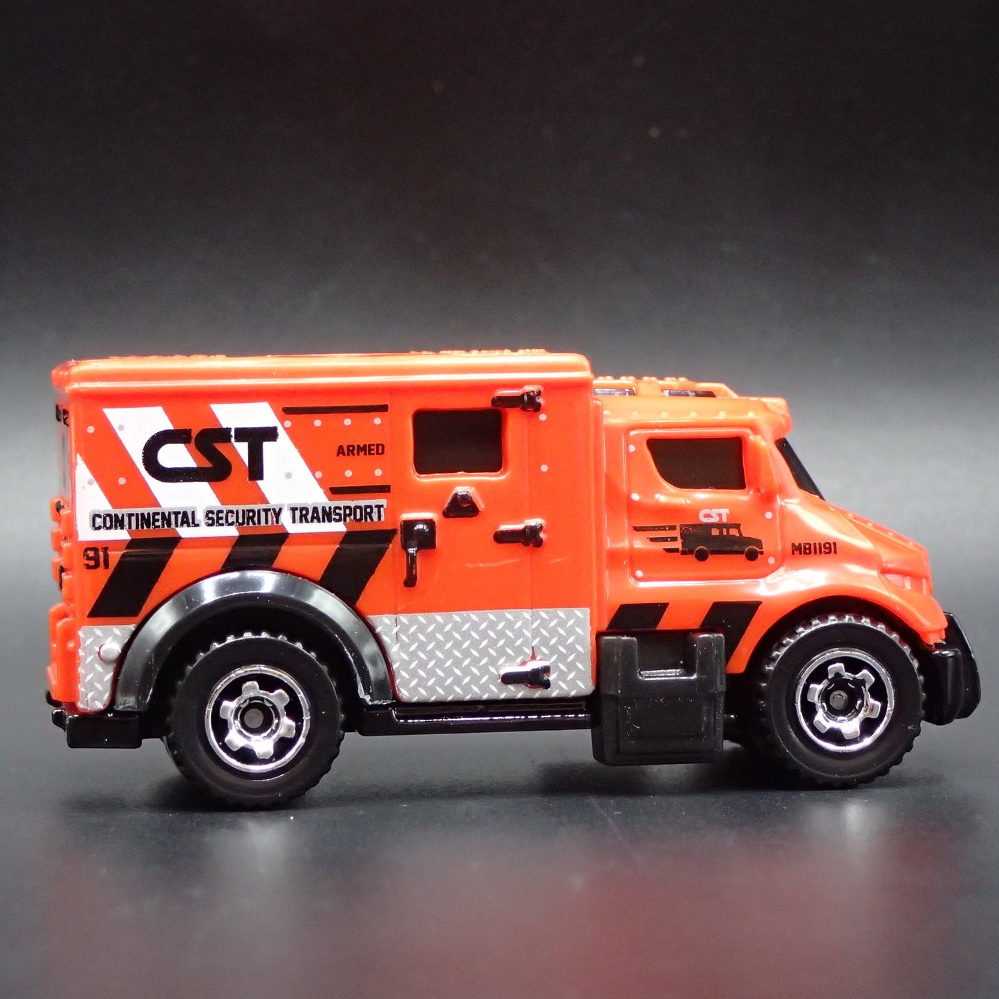 CONTINENTAL SECURITY TRANSPORT ARMORED TRUCK 1:64 MB SCALE DIECAST MODEL CAR