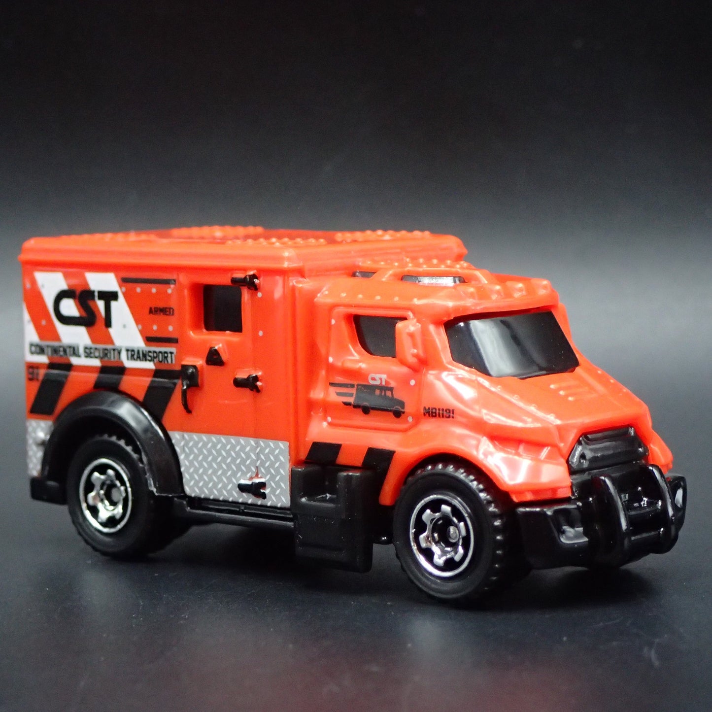 CONTINENTAL SECURITY TRANSPORT ARMORED TRUCK 1:64 MB SCALE DIECAST MODEL CAR