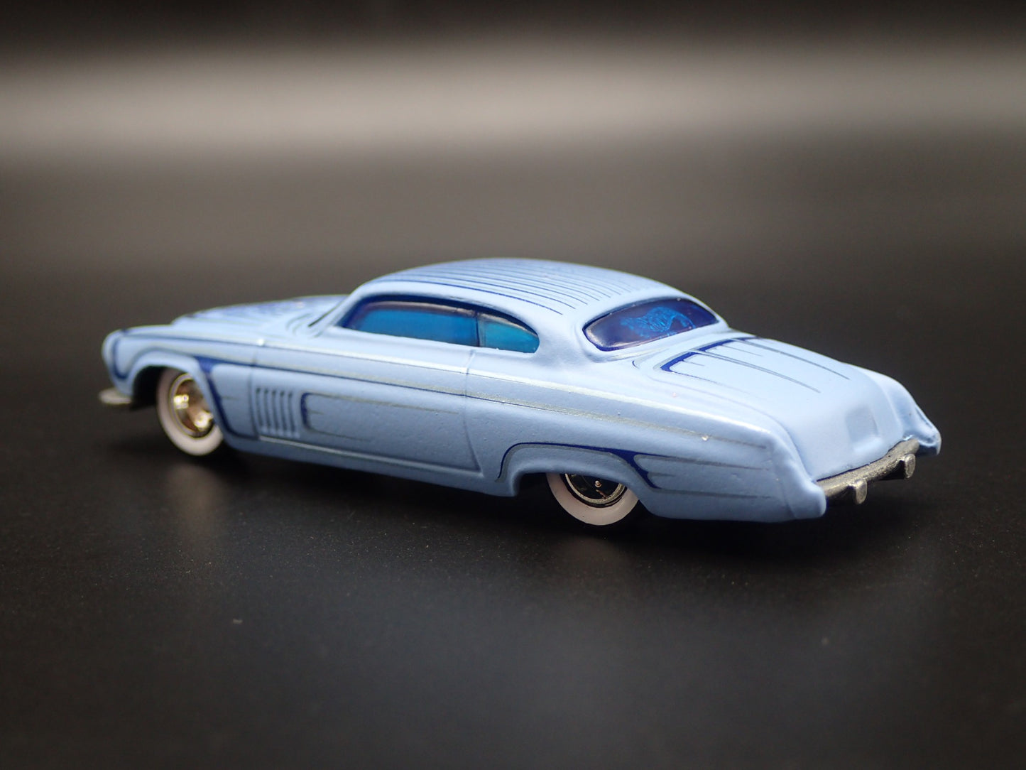 1961-1970 JAGUAR MARK X CUSTOM 2 TWO DOOR BLUE 1:64 SCALE DIECAST MODEL CAR