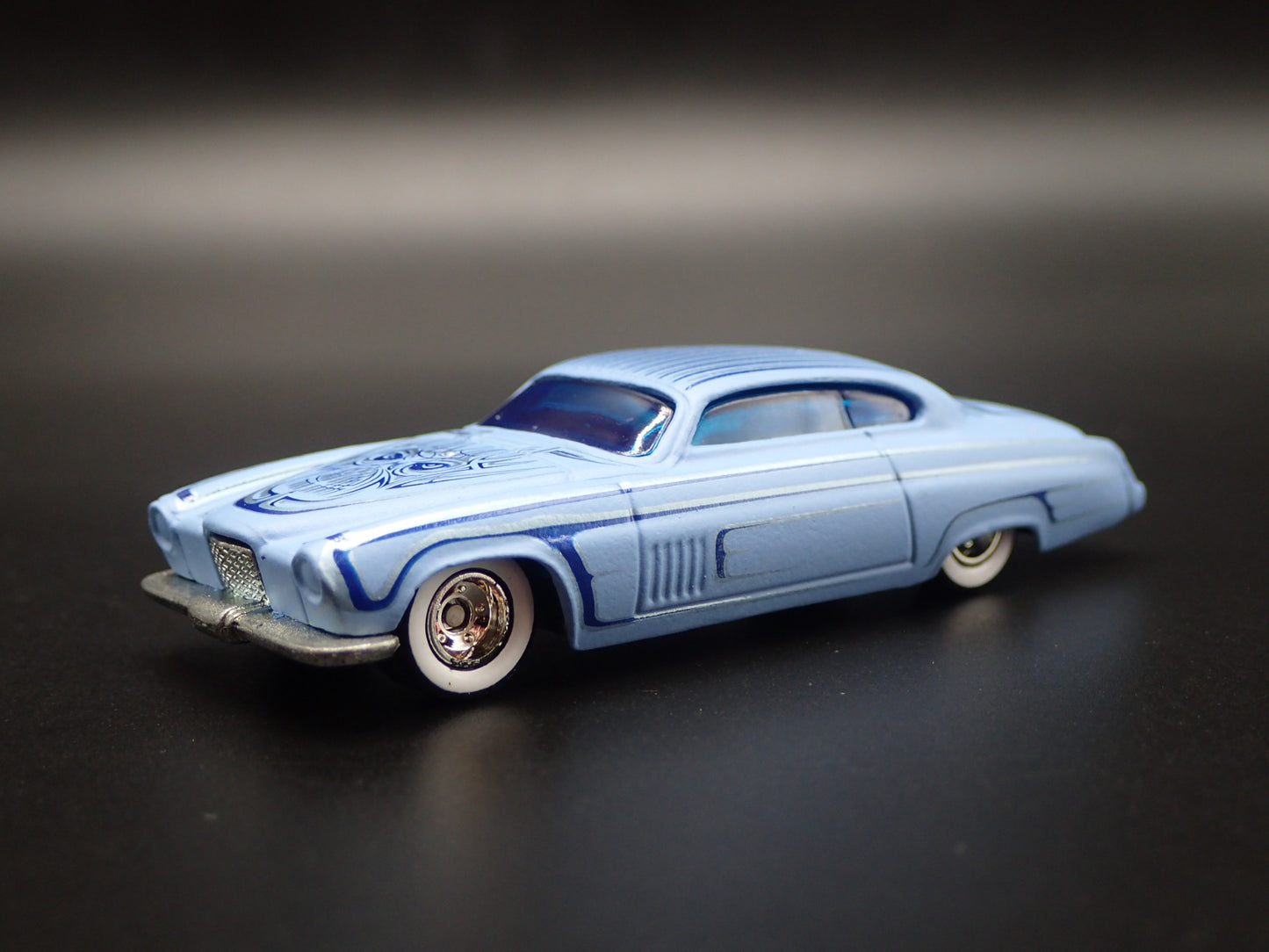 1961-1970 JAGUAR MARK X CUSTOM 2 TWO DOOR BLUE 1:64 SCALE DIECAST MODEL CAR