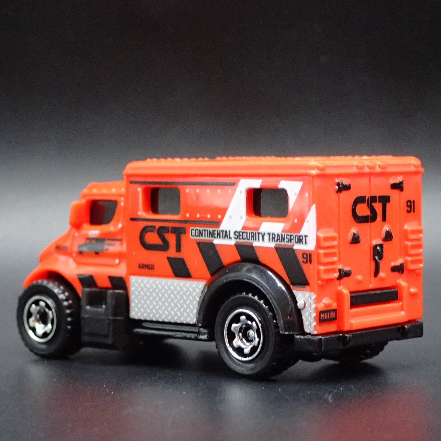 CONTINENTAL SECURITY TRANSPORT ARMORED TRUCK 1:64 MB SCALE DIECAST MODEL CAR