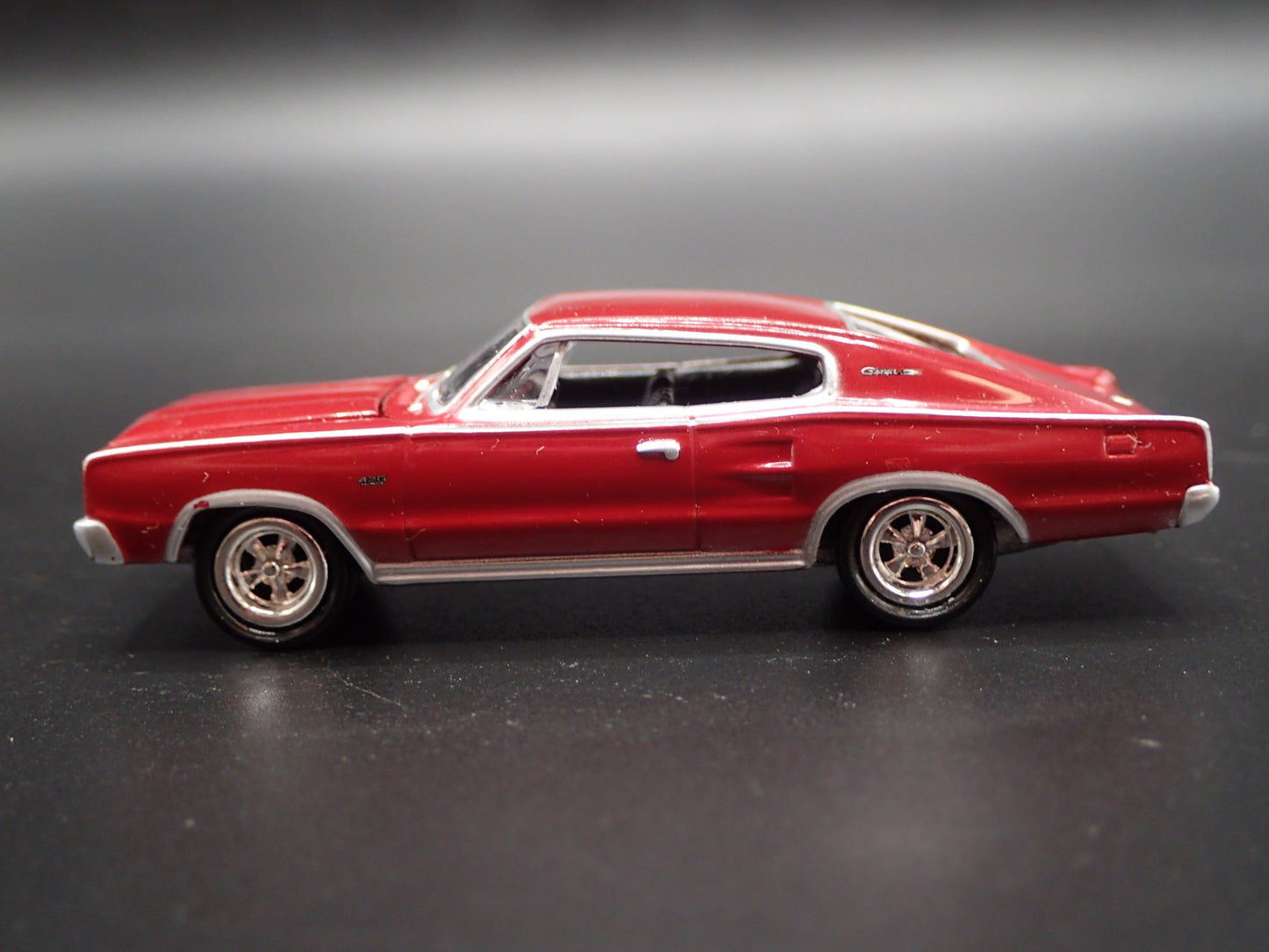 1967 67 DODGE CHARGER RARE 1:64 SCALE COLLECTIBLE DIORAMA DIECAST MODEL CAR