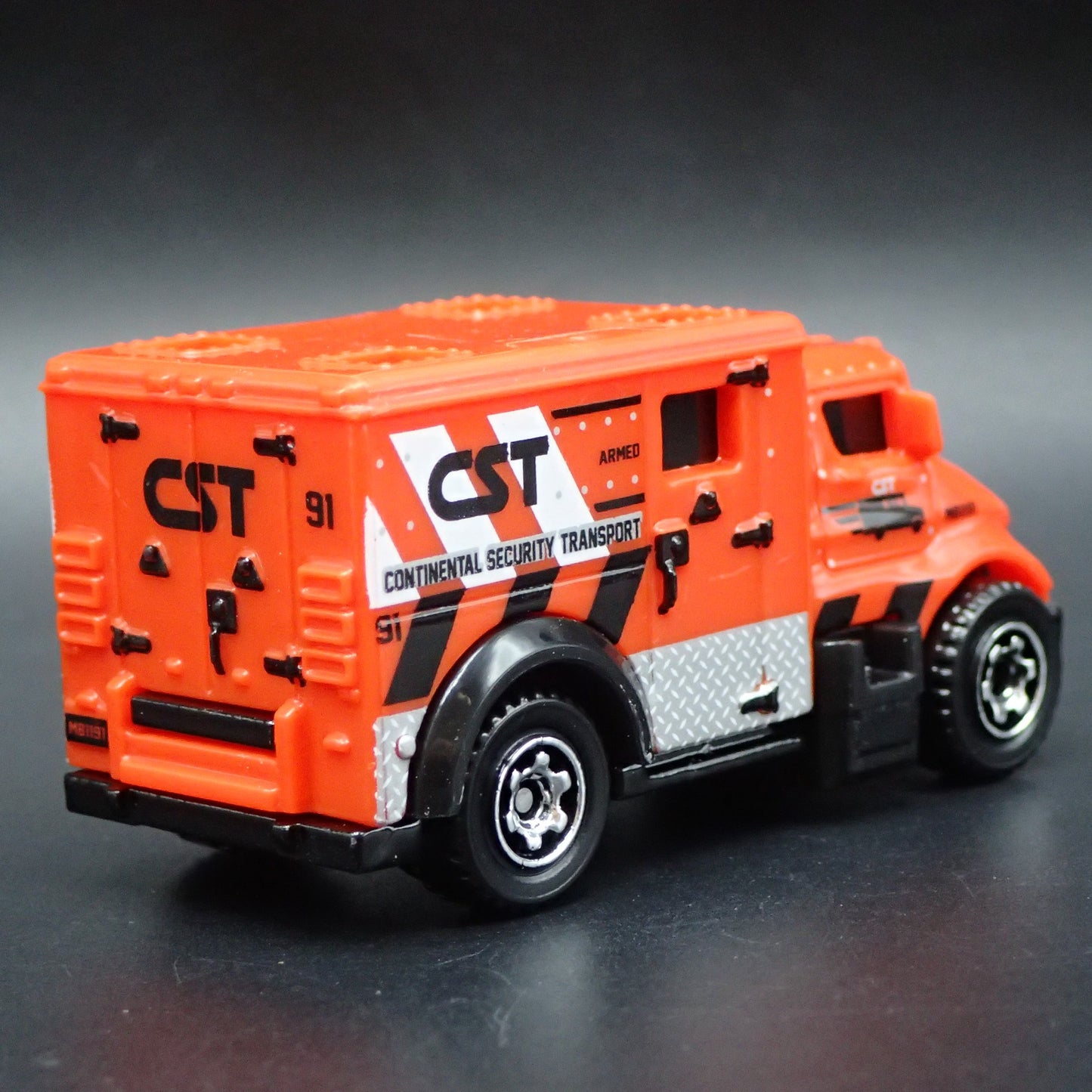 CONTINENTAL SECURITY TRANSPORT ARMORED TRUCK 1:64 MB SCALE DIECAST MODEL CAR