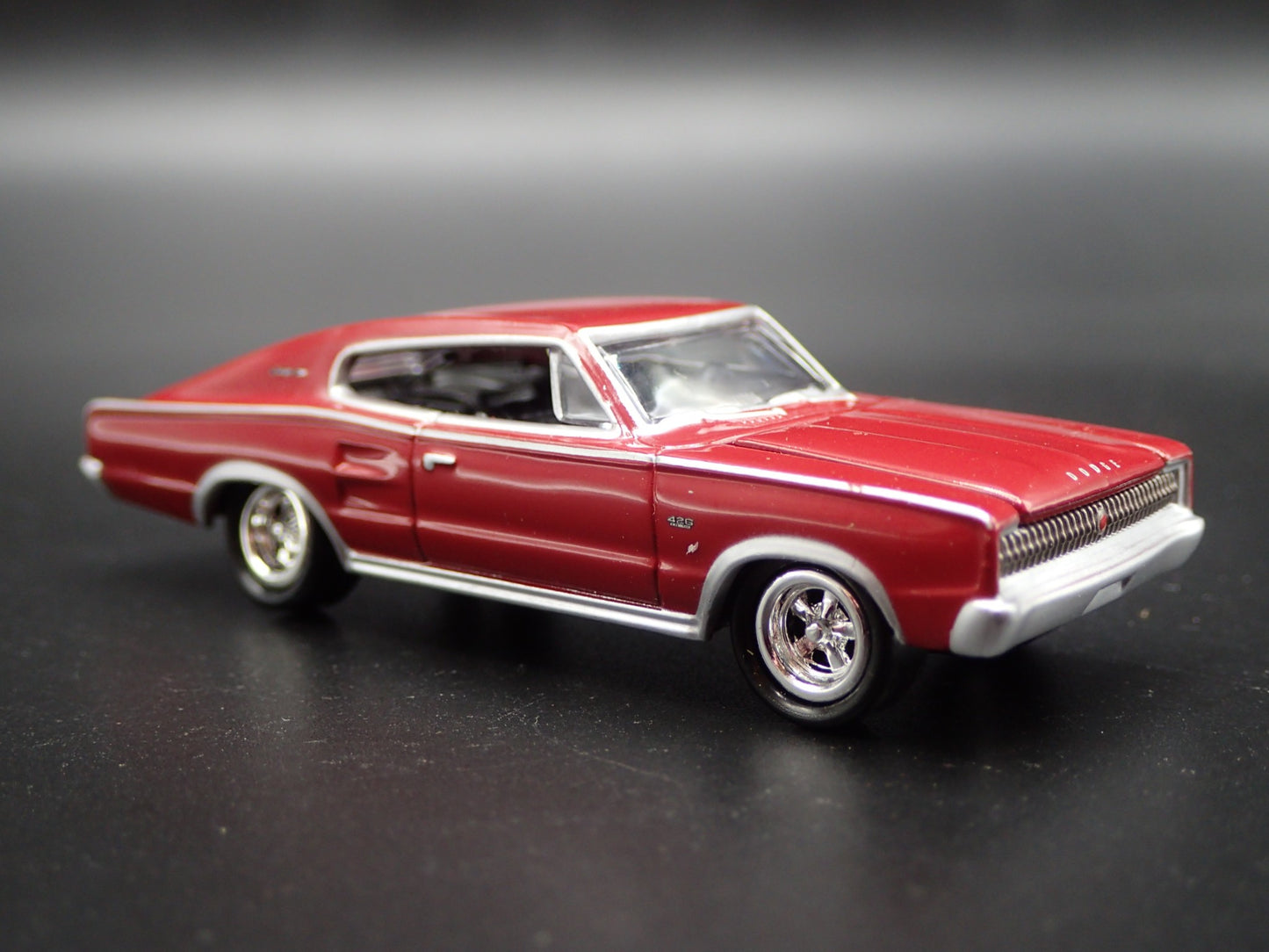 1967 67 DODGE CHARGER RARE 1:64 SCALE COLLECTIBLE DIORAMA DIECAST MODEL CAR