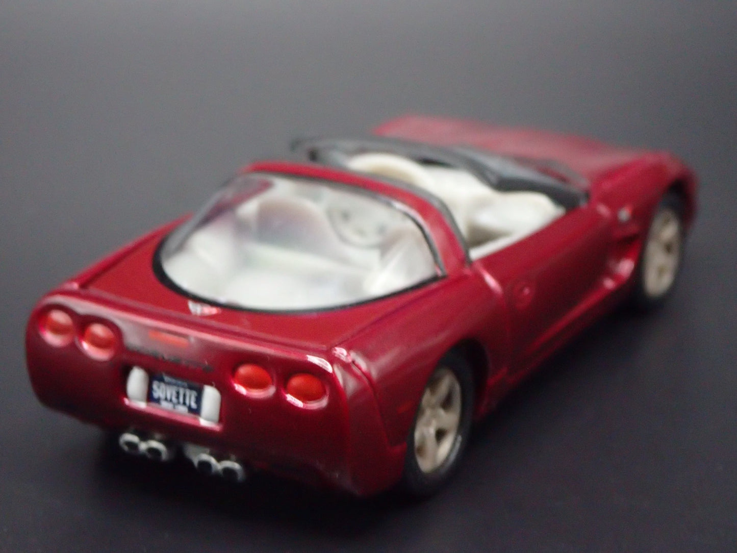 2003 03 CHEVY CHEVROLET CORVETTE C5 50TH DARK RED 1:64 SCALE DIECAST MODEL CAR