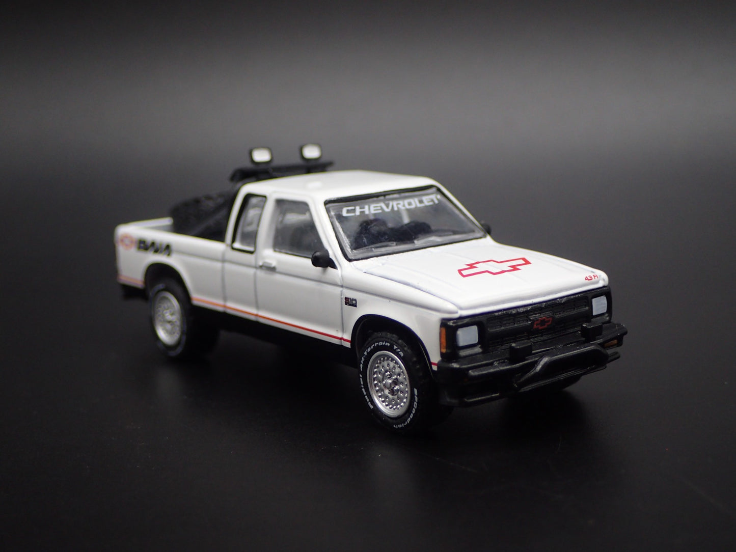 1982-1993 CHEVY CHEVROLET S10 EXTENDED BAJA TRUCK 1:64 SCALE DIECAST MODEL CAR