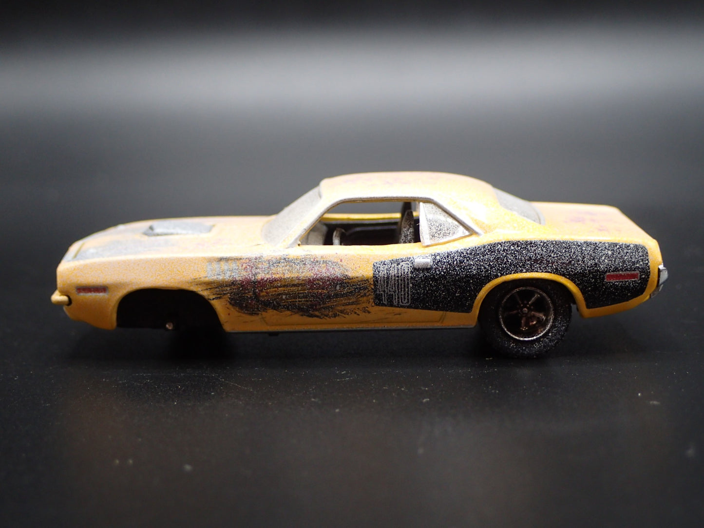 1971 71 PLYMOUTH CUDA 440 1/1 CUSTOM BARN FIND 1:64 SCALE DIECAST MODEL CAR