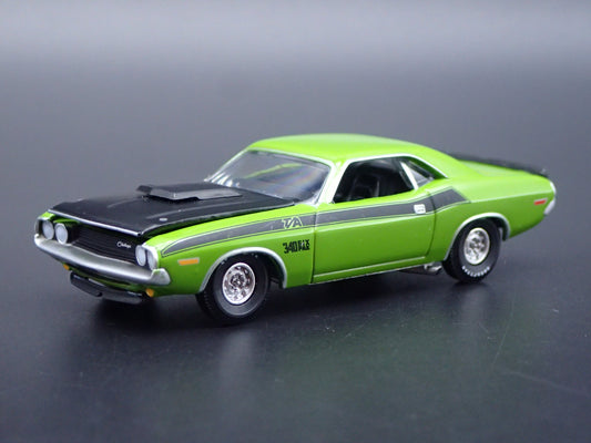 1970 70 DODGE CHALLENGER TA T/A 1/64 SCALE COLLECTIBLE DIORAMA DIECAST MODEL CAR