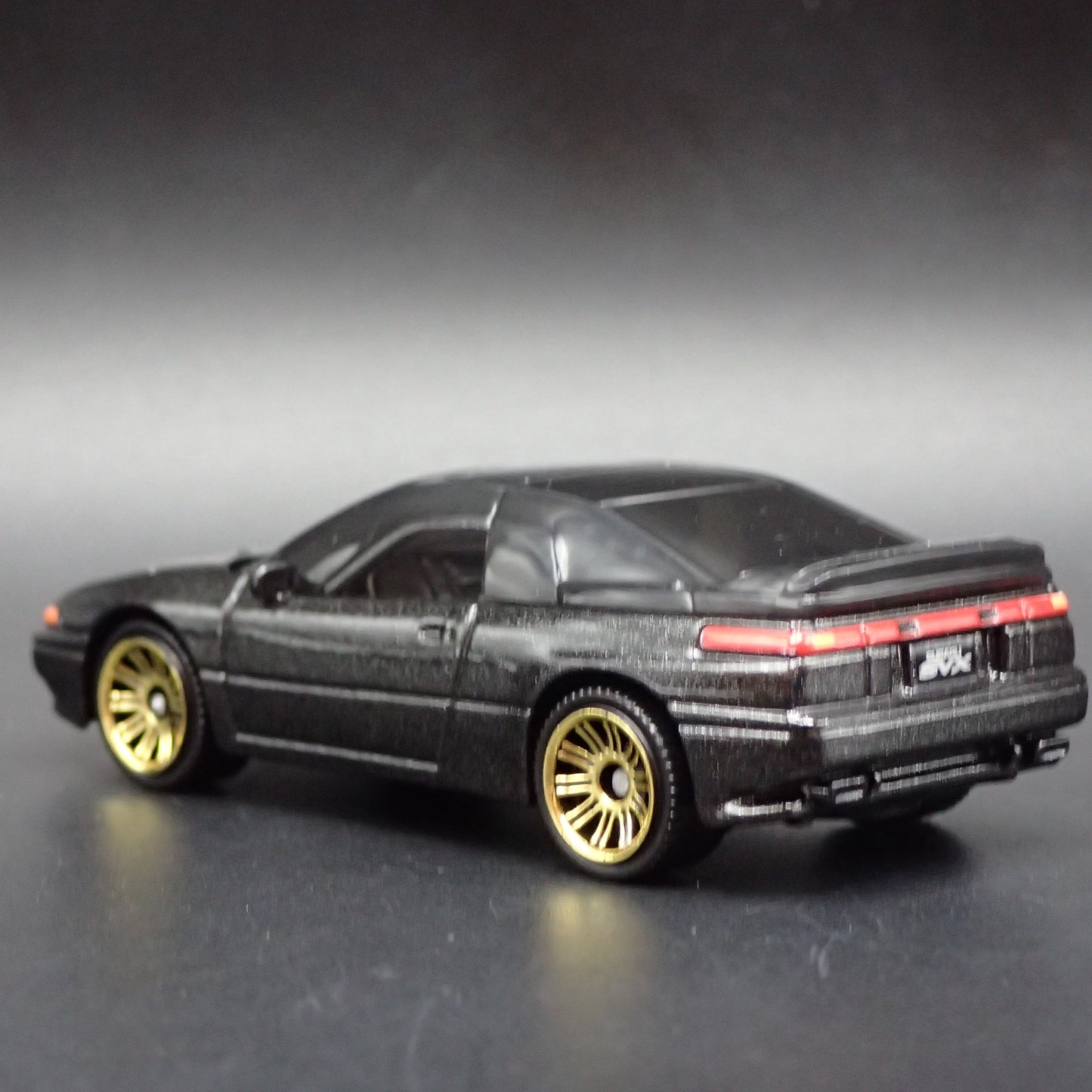 1991-1996 SUBARU SVX BLACK 1:64 SCALE COLLECTIBLE DIORAMA DIECAST MODEL CAR