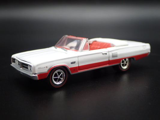 1966 66 DODGE HEMI CORONET CONVERTIBLE RARE 1/64 SCALE DIORAMA DIECAST MODEL CAR-Burning Rubber Toy Company