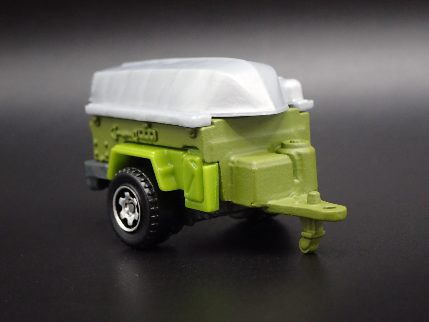 UTILITY CAMPING TRAILER w HITCH 1:64 SCALE COLLECTIBLE DIORAMA DIECAST MODEL CAR