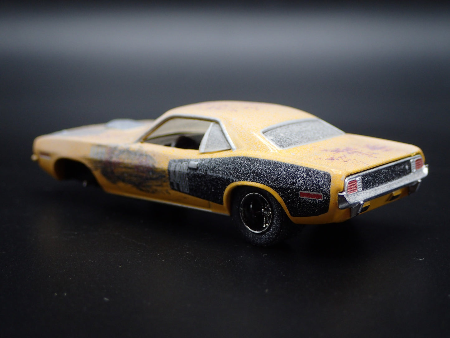 1971 71 PLYMOUTH CUDA 440 1/1 CUSTOM BARN FIND 1:64 SCALE DIECAST MODEL CAR