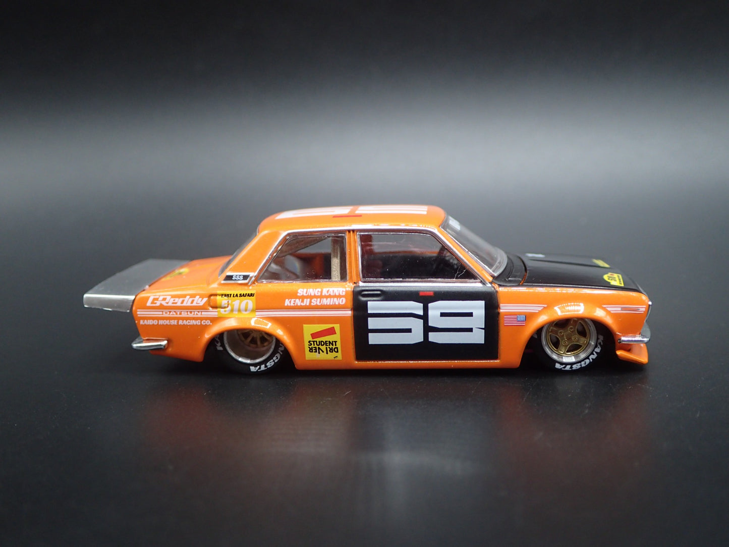 1967-1972 DATSUN 510 PRO STREET KAIDO HOUSE JUN 1:64 SCALE DIECAST MODEL CAR