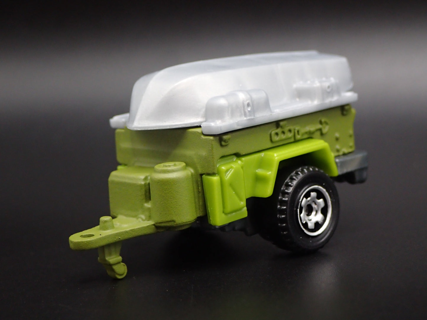 UTILITY CAMPING TRAILER w HITCH 1:64 SCALE COLLECTIBLE DIORAMA DIECAST MODEL CAR