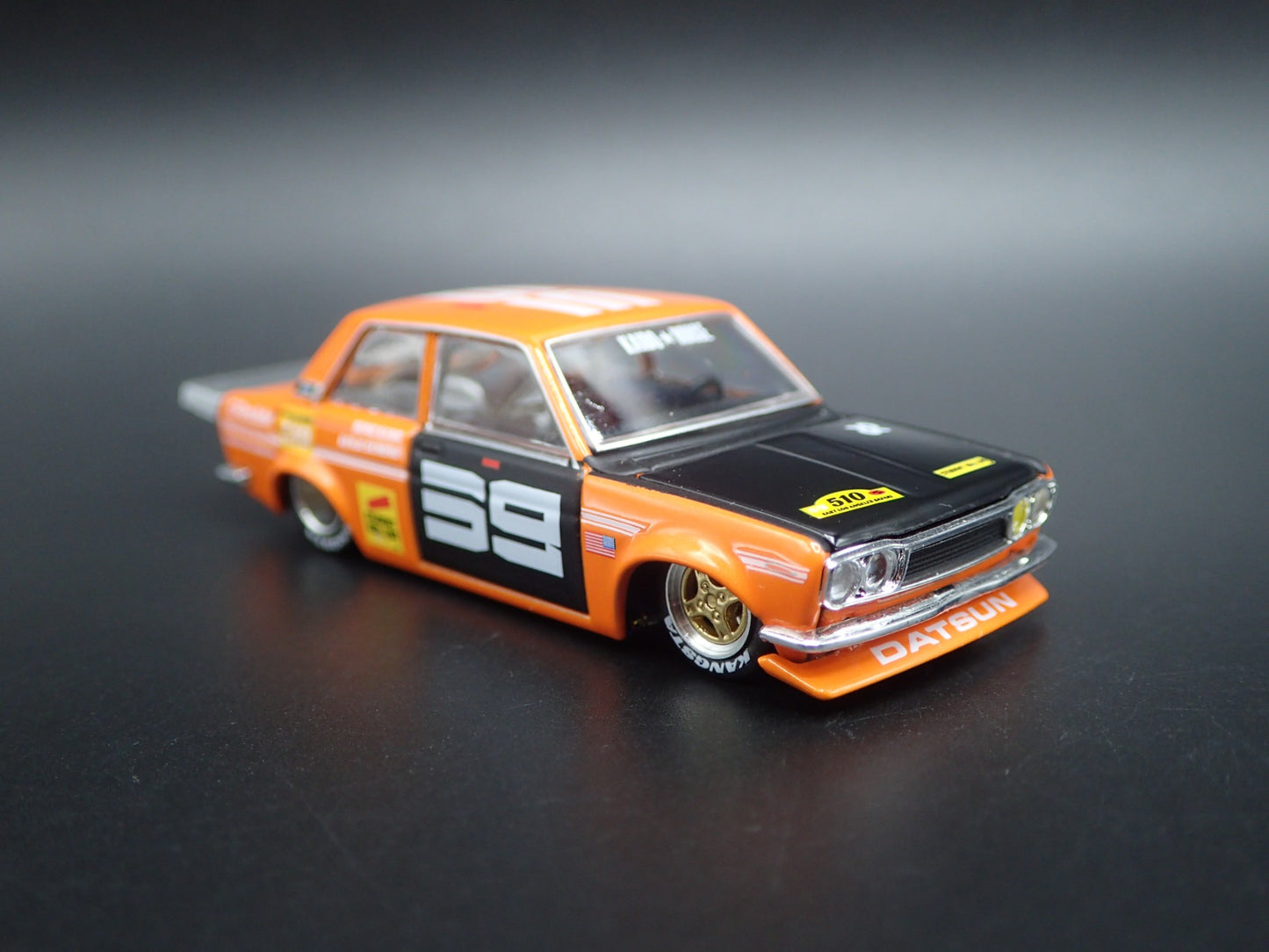 1967-1972 DATSUN 510 PRO STREET KAIDO HOUSE JUN 1:64 SCALE DIECAST MODEL CAR