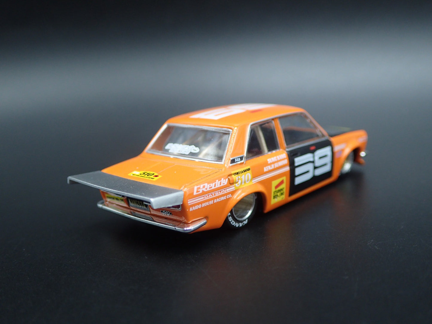 1967-1972 DATSUN 510 PRO STREET KAIDO HOUSE JUN 1:64 SCALE DIECAST MODEL CAR