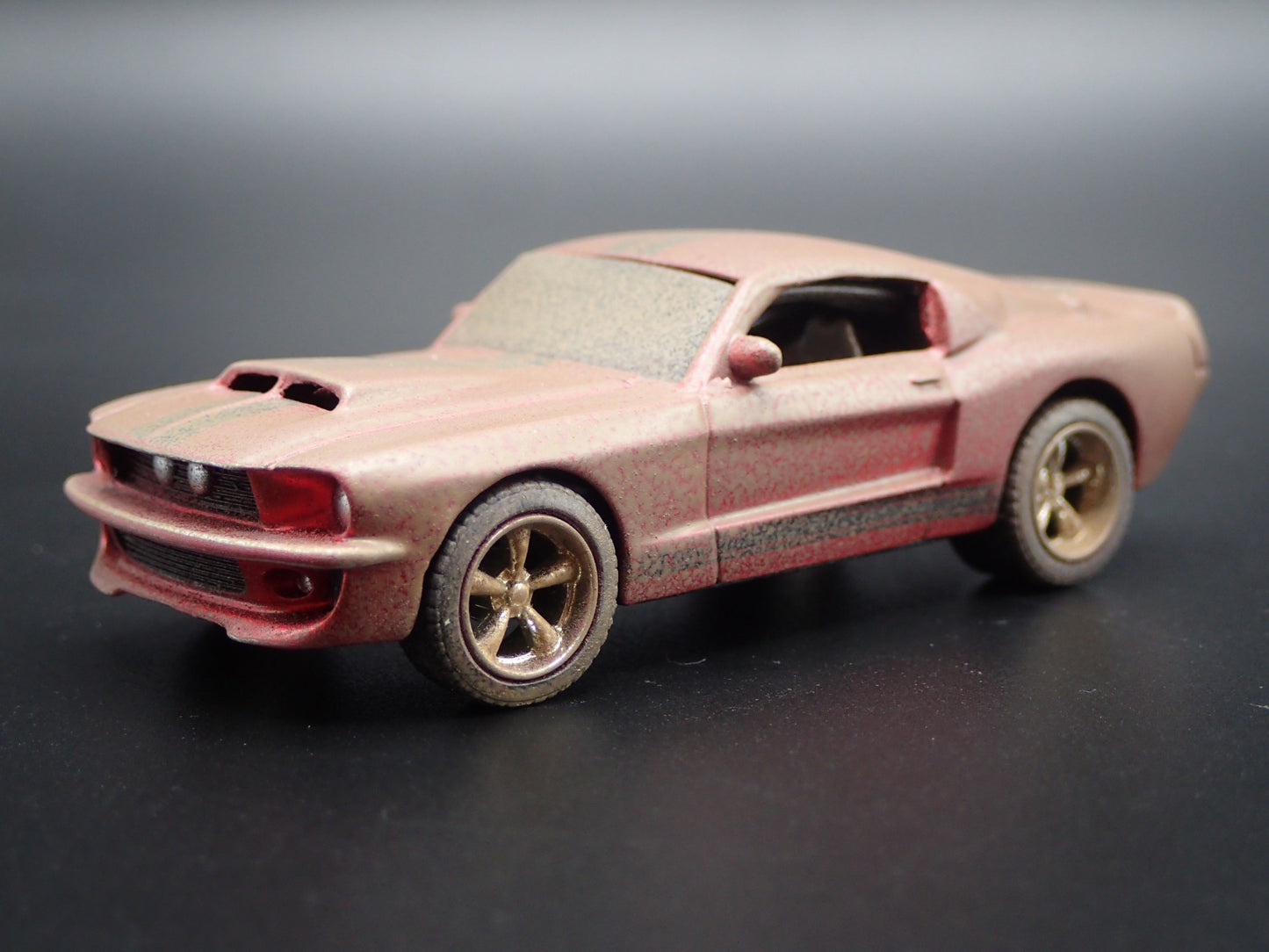 1967 67 FORD MUSTANG GT FASTBACK CUSTOM BARN FIND 1:64 SCALE DIECAST MODEL CAR