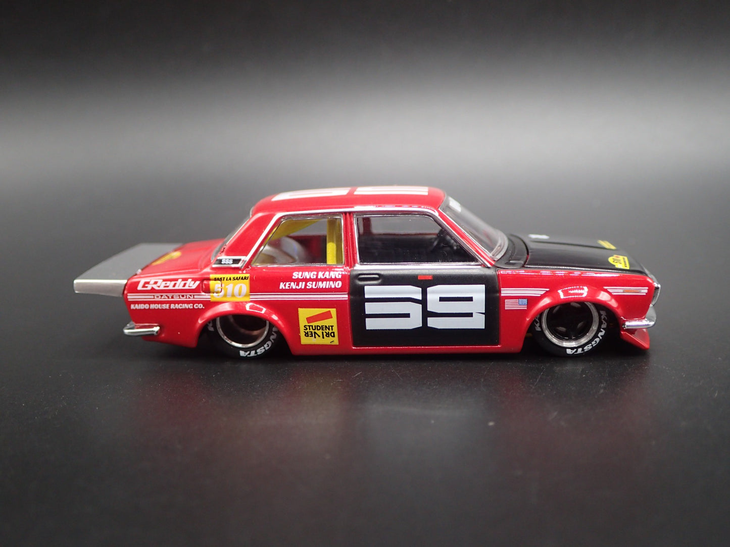 1967-1972 DATSUN 510 PRO STREET KAIDO HOUSE JUN 1:64 SCALE DIECAST MODEL CAR