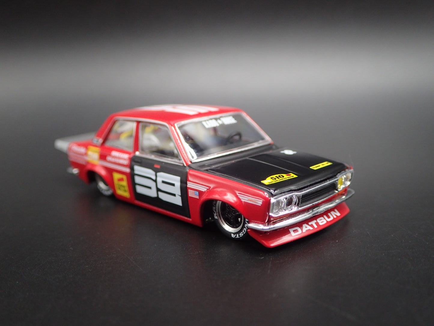 1967-1972 DATSUN 510 PRO STREET KAIDO HOUSE JUN 1:64 SCALE DIECAST MODEL CAR