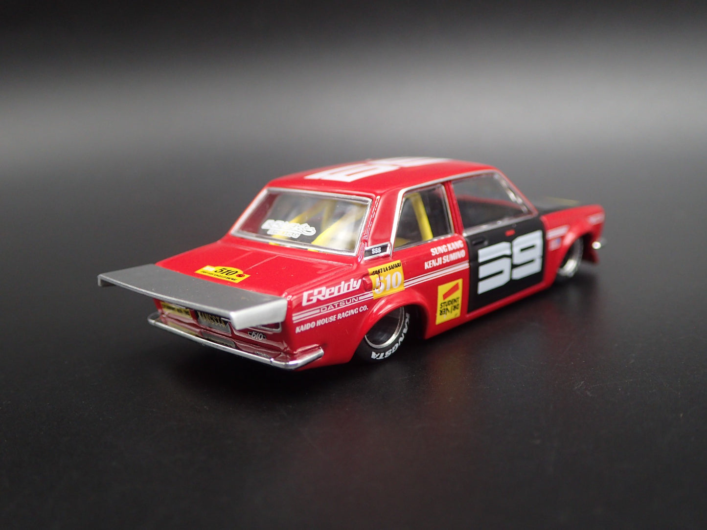 1967-1972 DATSUN 510 PRO STREET KAIDO HOUSE JUN 1:64 SCALE DIECAST MODEL CAR