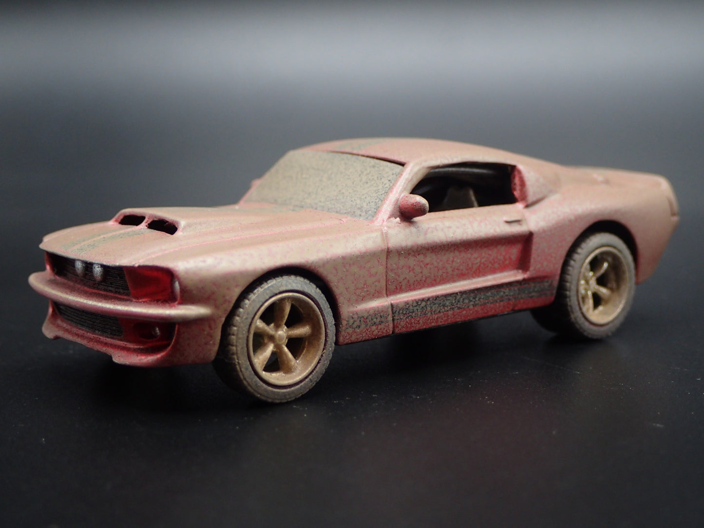 1967 67 FORD MUSTANG GT FASTBACK CUSTOM BARN FIND 1:64 SCALE DIECAST MODEL CAR