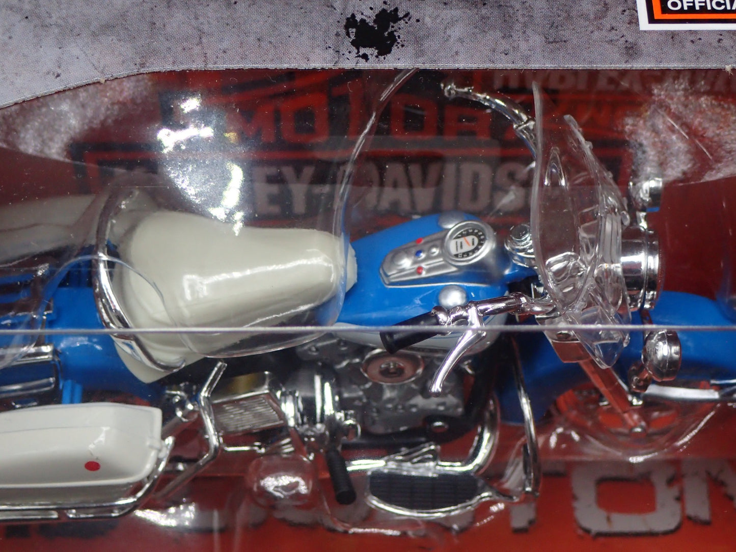 1966 66 FLH ELECTRA GLIDE HARLEY DAVIDSON SERIES 44 1/18 DIECAST MOTORCYCLE BIKE