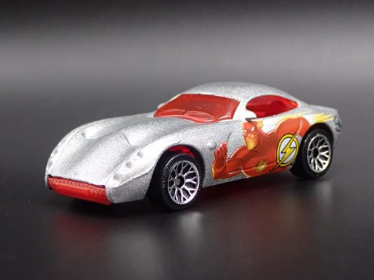 2001-2006 TVR TUSCAN S THE FLASH JUSTICE LEAGUE 1:64 SCALE DIECAST MODEL CAR