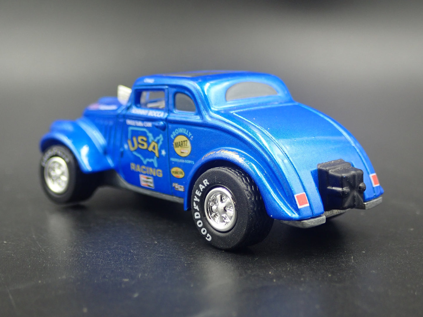 1933 33 WILLYS GASSER USA RACING RARE 1:64 SCALE DIORAMA DIECAST MODEL CAR