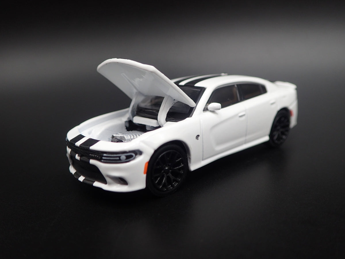 2018 18 DODGE CHARGER SRT HELLCAT RARE 1:64 SCALE COLLECTIBLE DIECAST MODEL CAR-Burning Rubber Toy Company