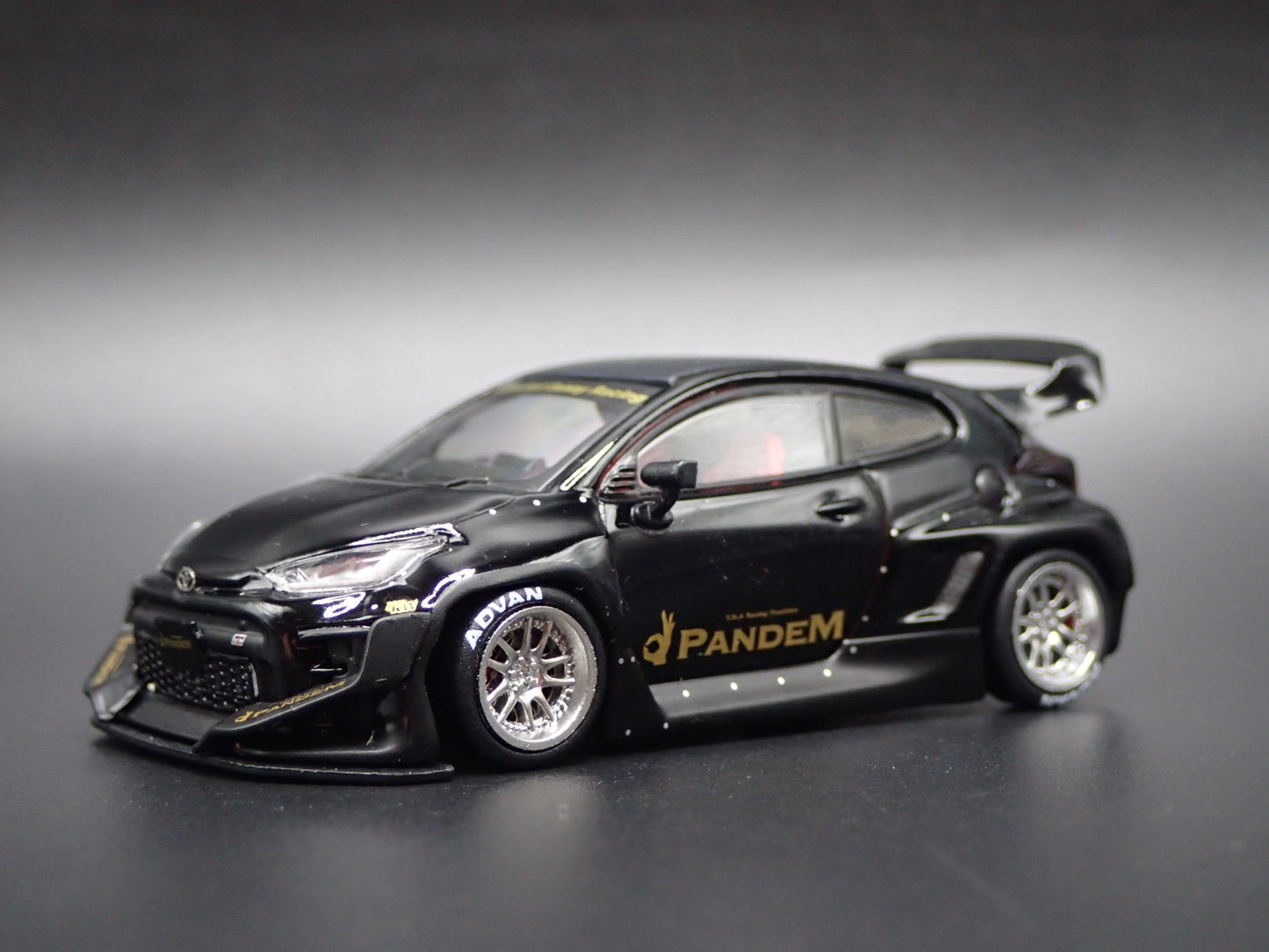 2020-2025 TOYOTA GR YARIS PANDEM ROCKET BUNNY RACE 1/64 SCALE DIECAST MODEL CAR