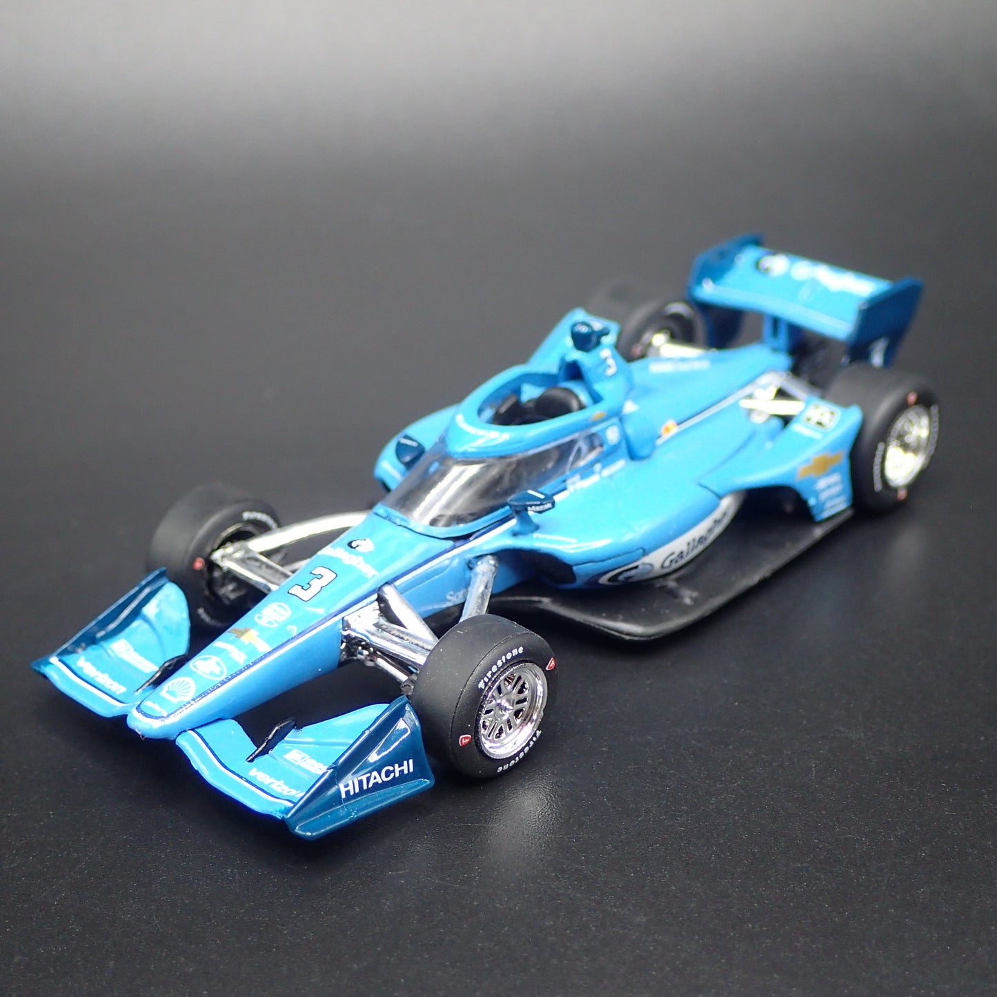 2025 INDY CAR RACING CHEVY #3 SCOTT MCLAUGHLIN GALLAGHER 1:64 SCALE DIECAST CAR