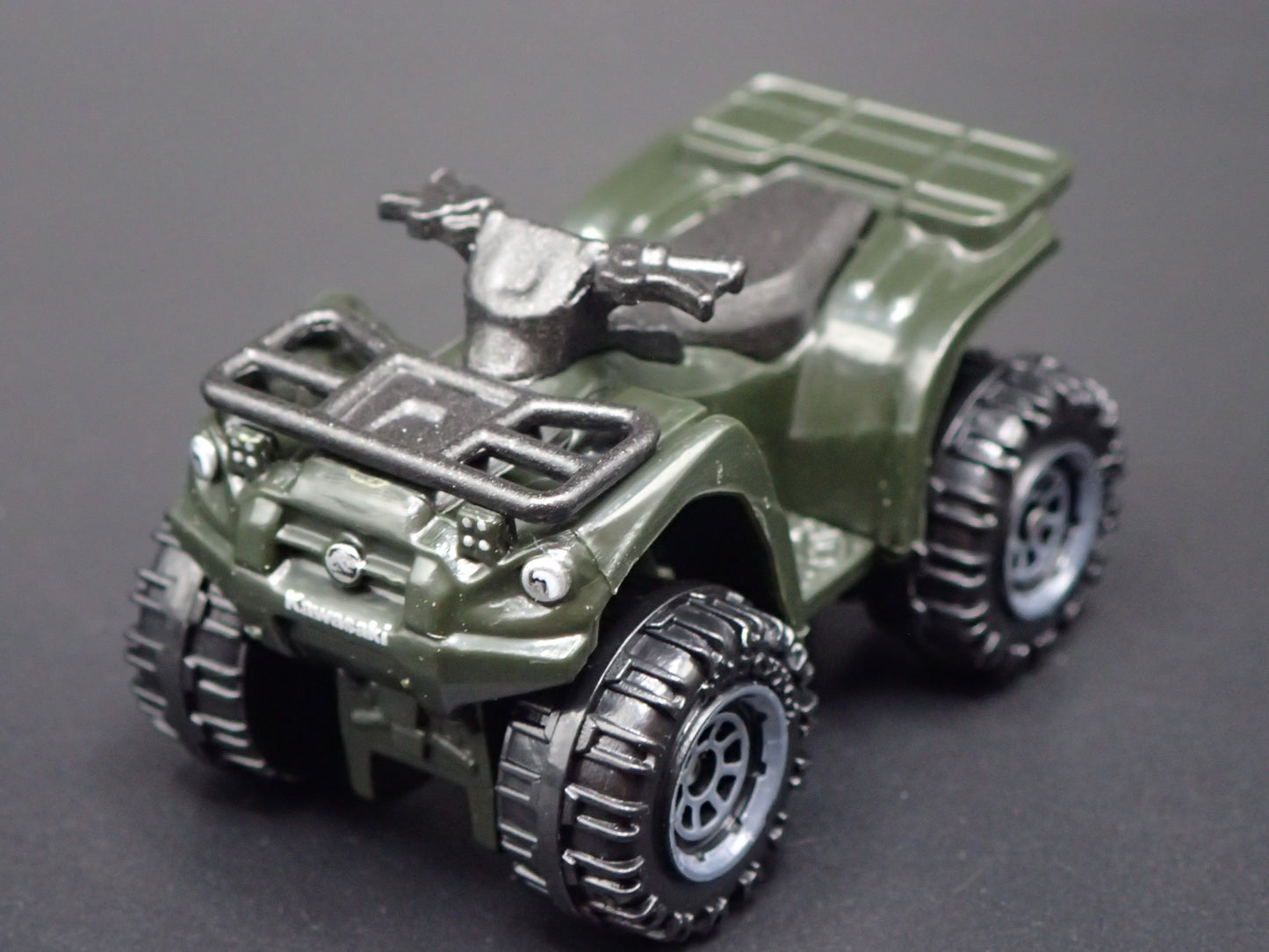 KAWASAKI BRUTE FORCE 750 QUAD 1:64 SCALE COLLECTIBLE DIORAMA DIECAST MODEL CAR