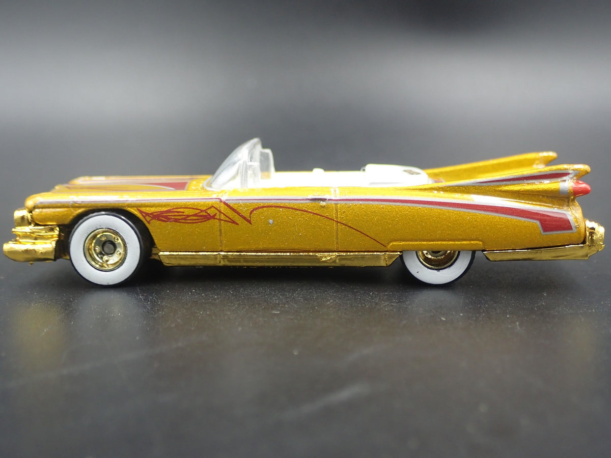1959 59 CADILLAC CADDY ELDORADO CONVERTIBLE RARE 1:64 SCALE DIECAST MODEL CAR-Burning Rubber Toy Company