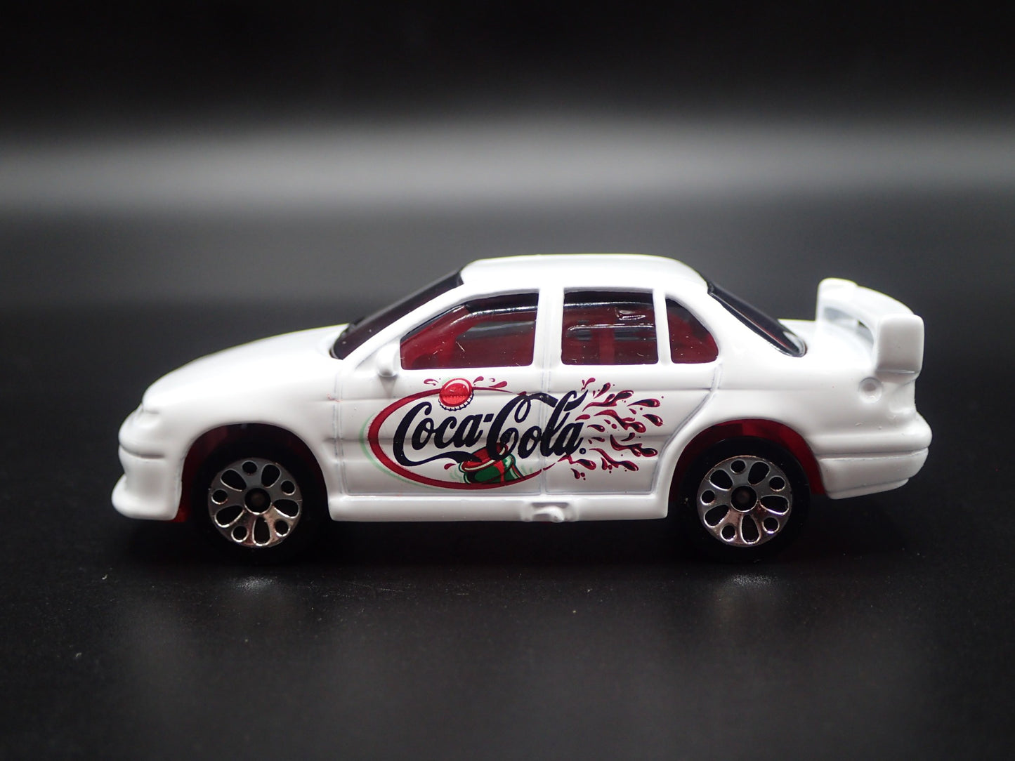 FORD FALCON COKE COCA COLA WHITE RARE 1:64 SCALE COLLECTIBLE DIECAST MODEL CAR