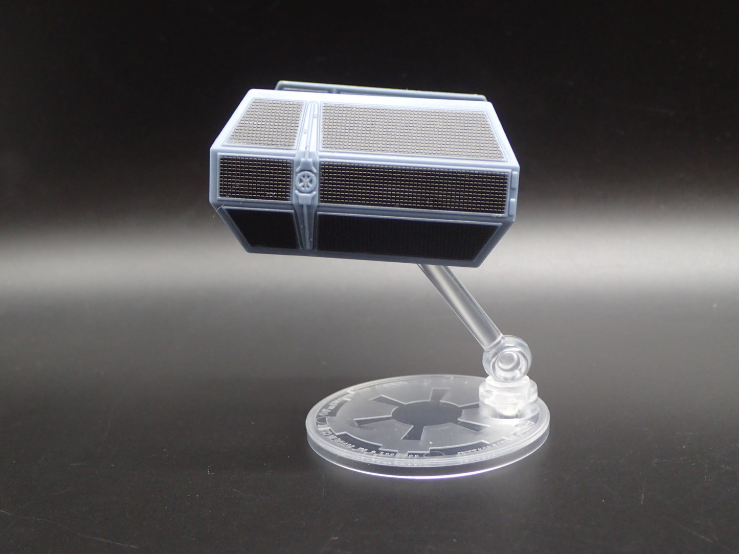 STAR WARS TIE ADVANCED X1 PROTOTYPE  w/ FLIGHT STAND 1:64 SCALE MODEL DIORAMA