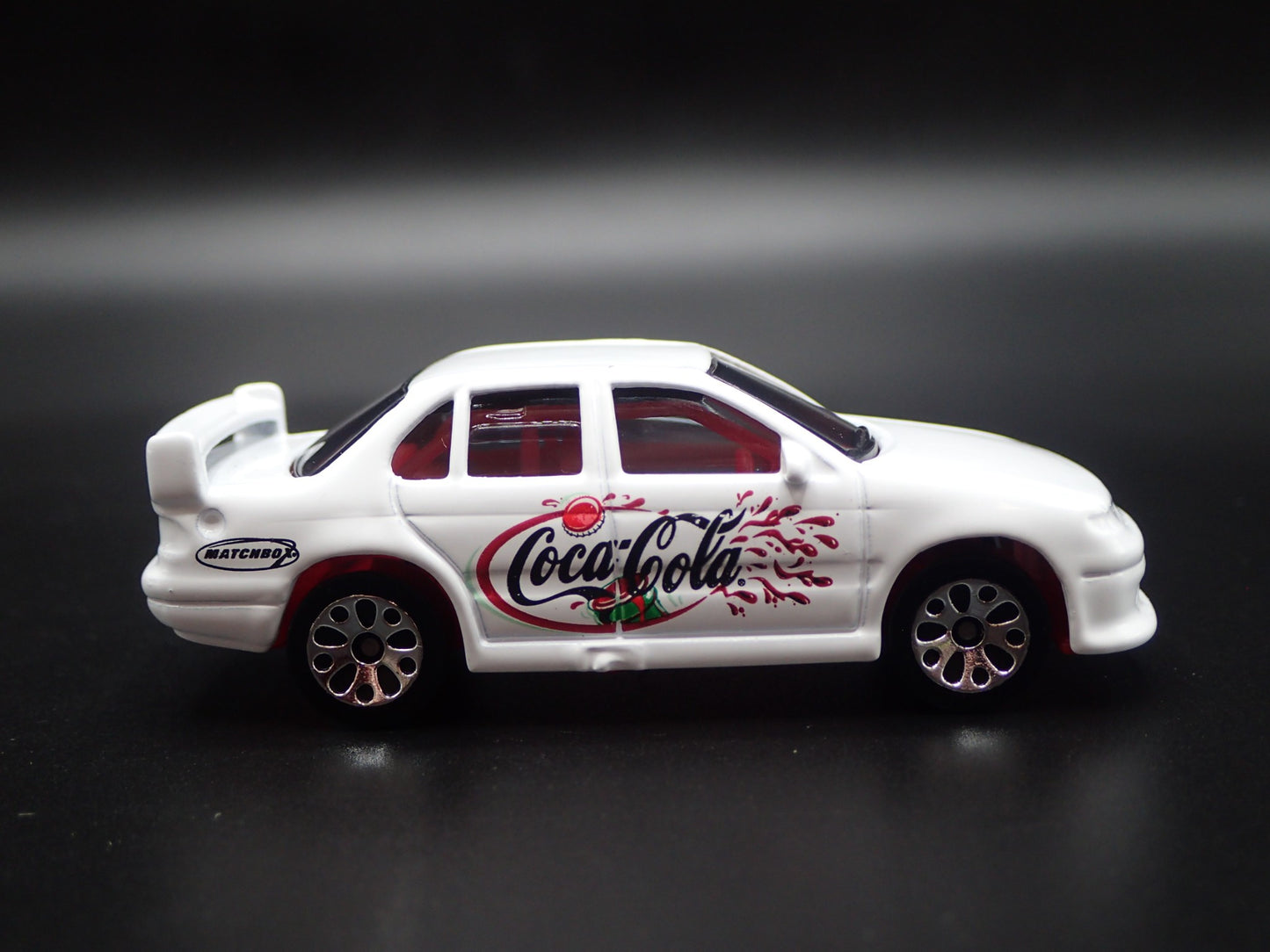 FORD FALCON COKE COCA COLA WHITE RARE 1:64 SCALE COLLECTIBLE DIECAST MODEL CAR