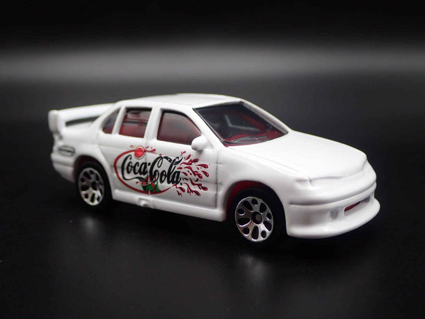 FORD FALCON COKE COCA COLA WHITE RARE 1:64 SCALE COLLECTIBLE DIECAST MODEL CAR