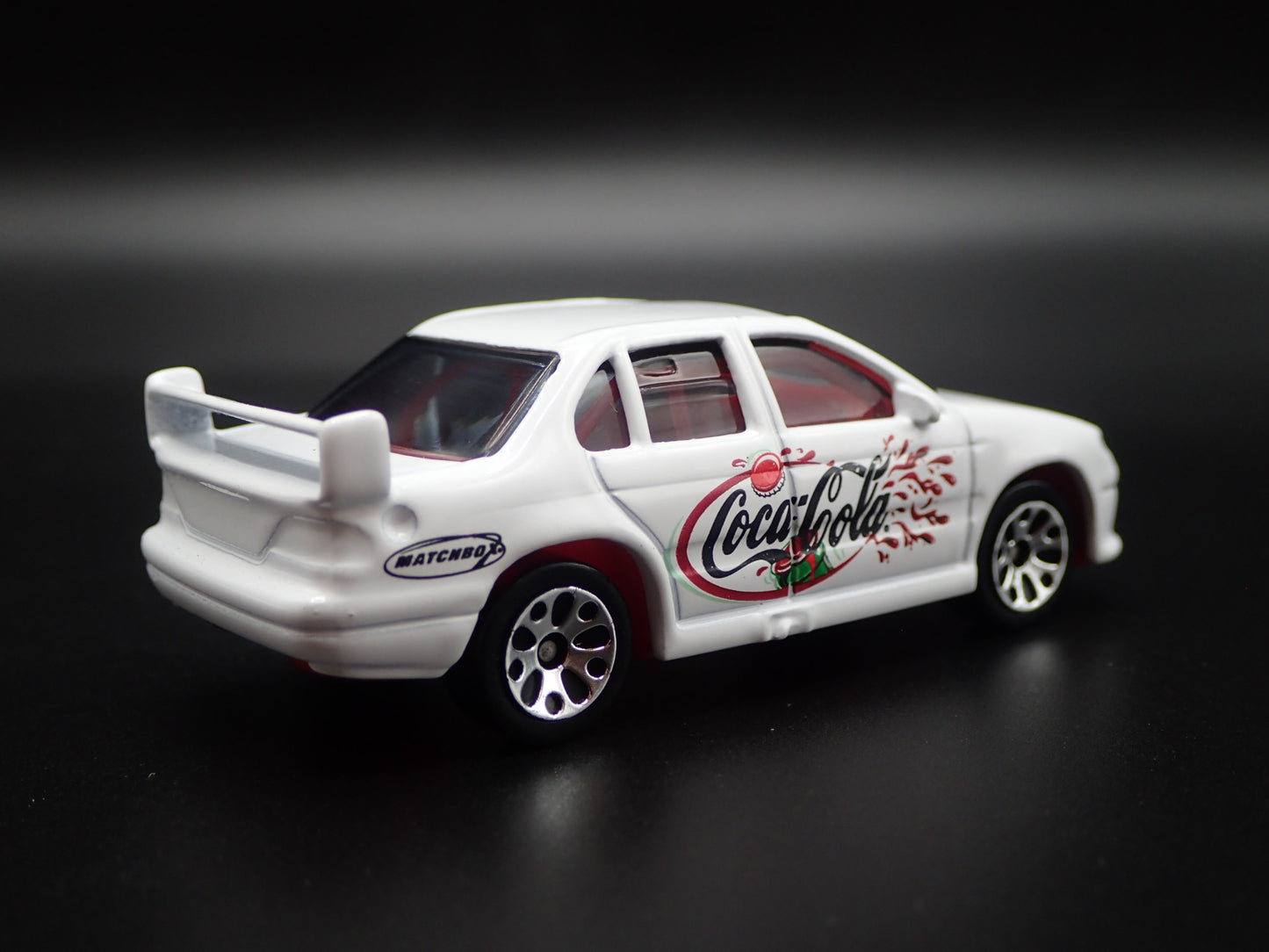FORD FALCON COKE COCA COLA WHITE RARE 1:64 SCALE COLLECTIBLE DIECAST MODEL CAR