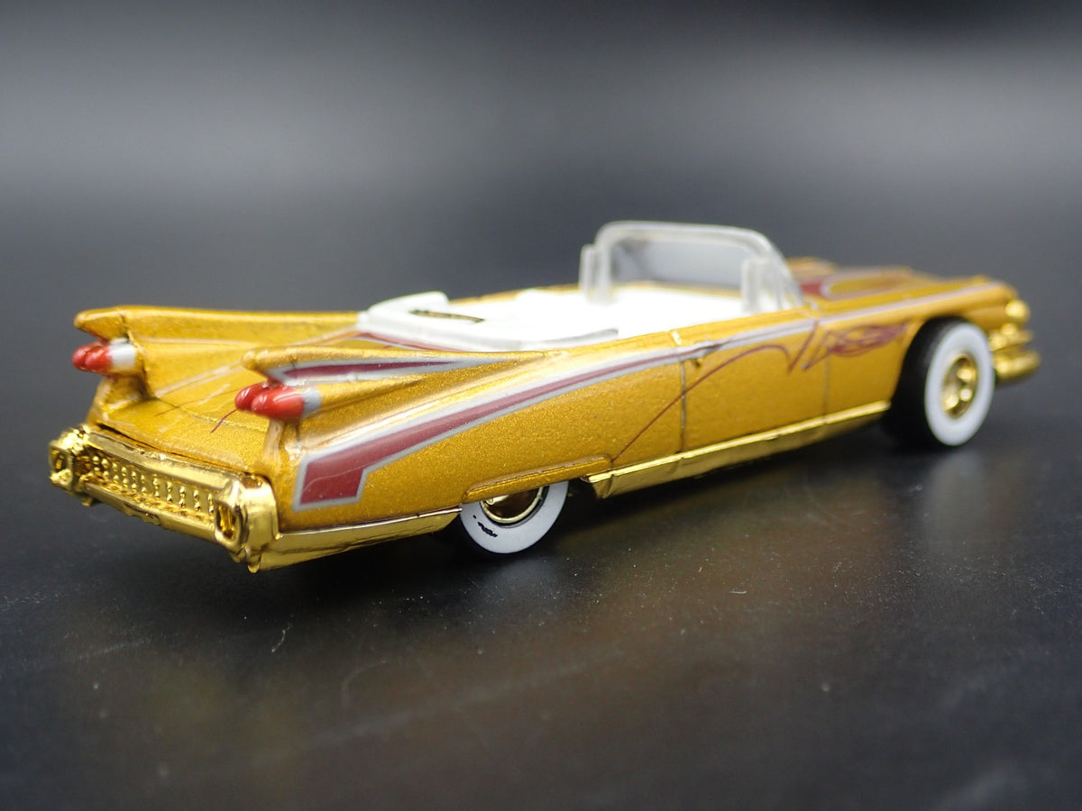 1959 59 CADILLAC CADDY ELDORADO CONVERTIBLE RARE 1:64 SCALE DIECAST MODEL CAR-Burning Rubber Toy Company