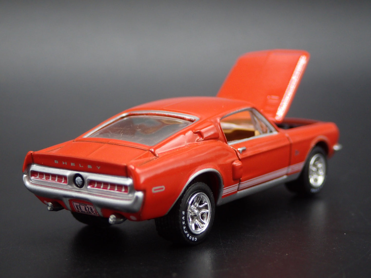 1968 68 FORD MUSTANG SHELBY GT500KR FASTBACK RARE 1:64 SCALE DIECAST MODEL CAR