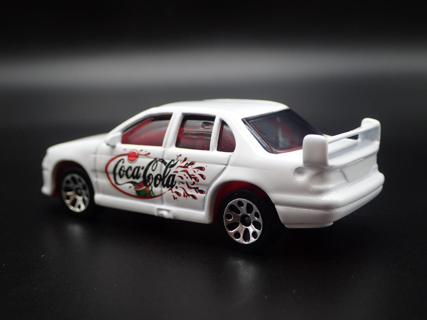 FORD FALCON COKE COCA COLA WHITE RARE 1:64 SCALE COLLECTIBLE DIECAST MODEL CAR