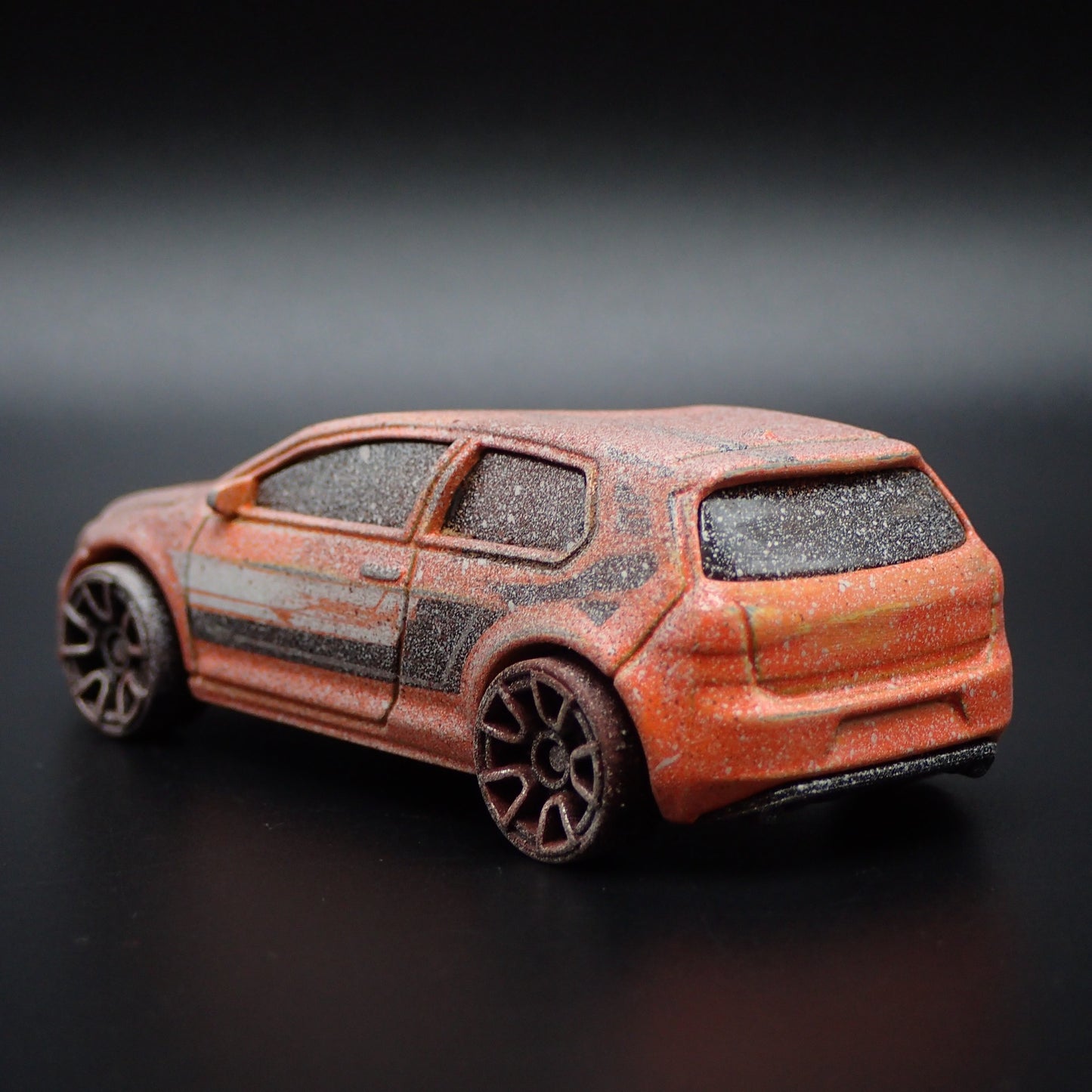 2012-2019 VW VOLKSWAGEN GOLF GTI MK7 ROLLOVER ACCIDENT 1:64 DIECAST MODEL CAR