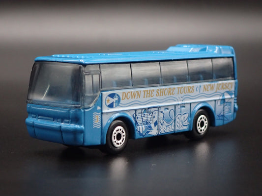 NEW JERSEY SHORE TOUR BUS 1:64 MB SCALE COLLECTIBLE DIORAMA DIECAST MODEL CAR