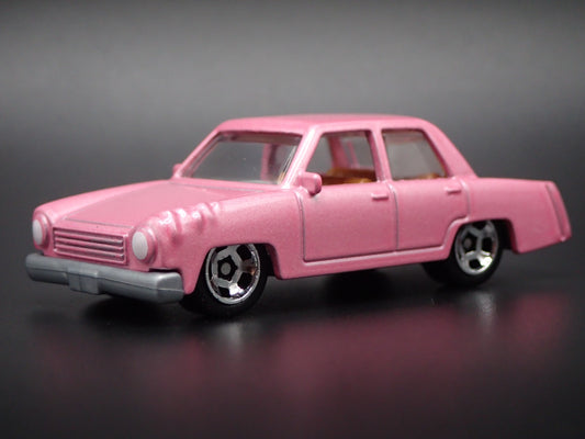 1973 73 PLYMOUTH VALIANT SIMPSONS FAMILY CAR PINK 1/64 SCALE DIECAST MODEL CAR