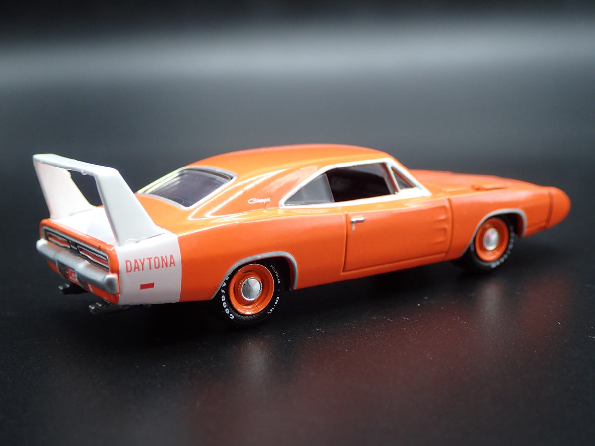 1969 69 DODGE CHARGER DAYTONA 1:64 SCALE COLLECTIBLE DIORAMA DIECAST MODEL CAR-Burning Rubber Toy Company