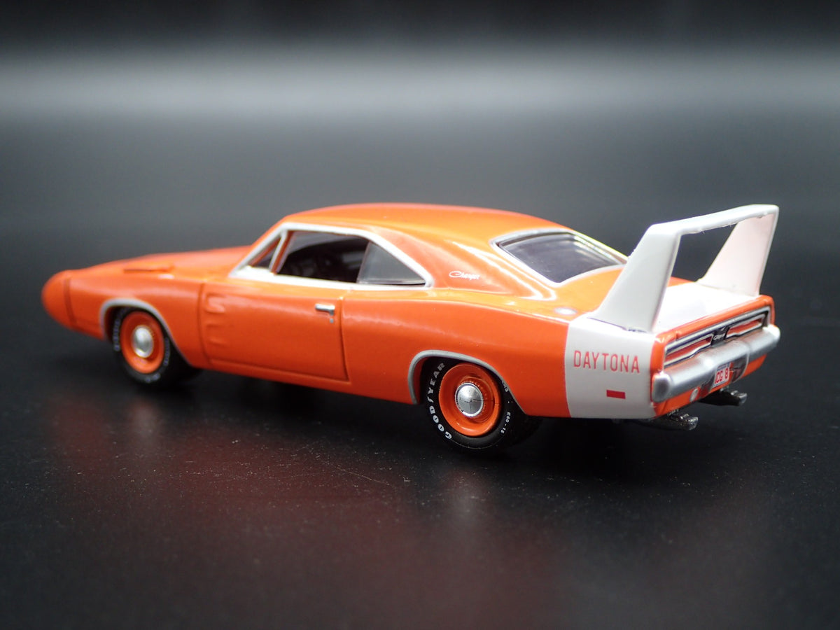 1969 69 DODGE CHARGER DAYTONA 1:64 SCALE COLLECTIBLE DIORAMA DIECAST MODEL CAR-Burning Rubber Toy Company